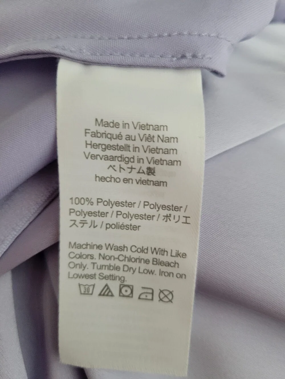 J. Crew Lilac Midi Skirt Silky Look Size M
